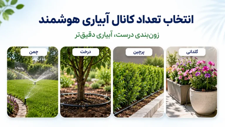 راهنمای تقسیم بندی یا زون بندی مناطق آبیاری